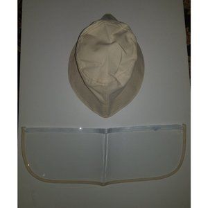 Hat with detachable face shield